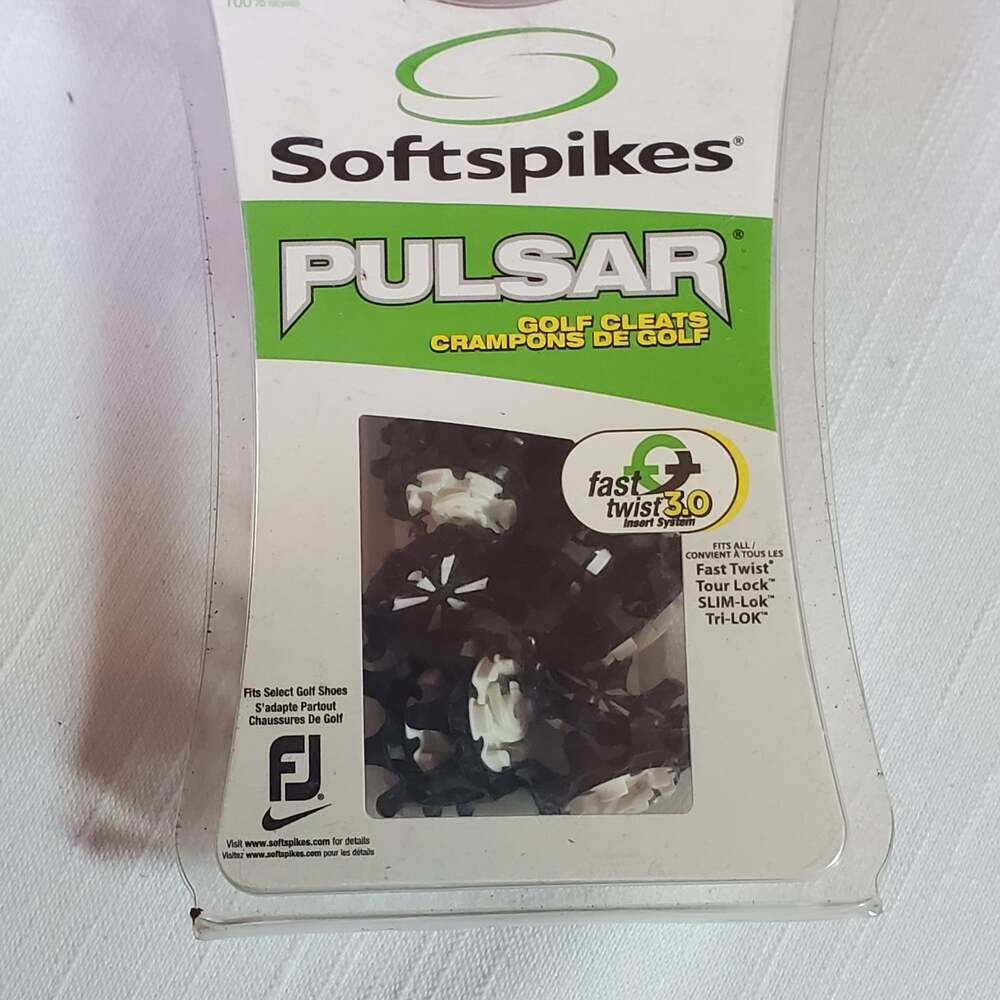 18 Softspikes Pulsar Cleat Fast Twist 3.0 Soft Spikes Cleats Golf Golfing Shoe